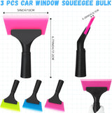 3 pcs 5 inch silicone window squeegee — view 3