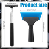 2 pcs car side mirror squeegee — view 3