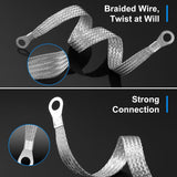 12 pcs 20 inch engine ground straps — view 5