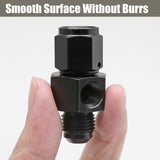 6AN fuel pressure gauge take-off adapter — view 6