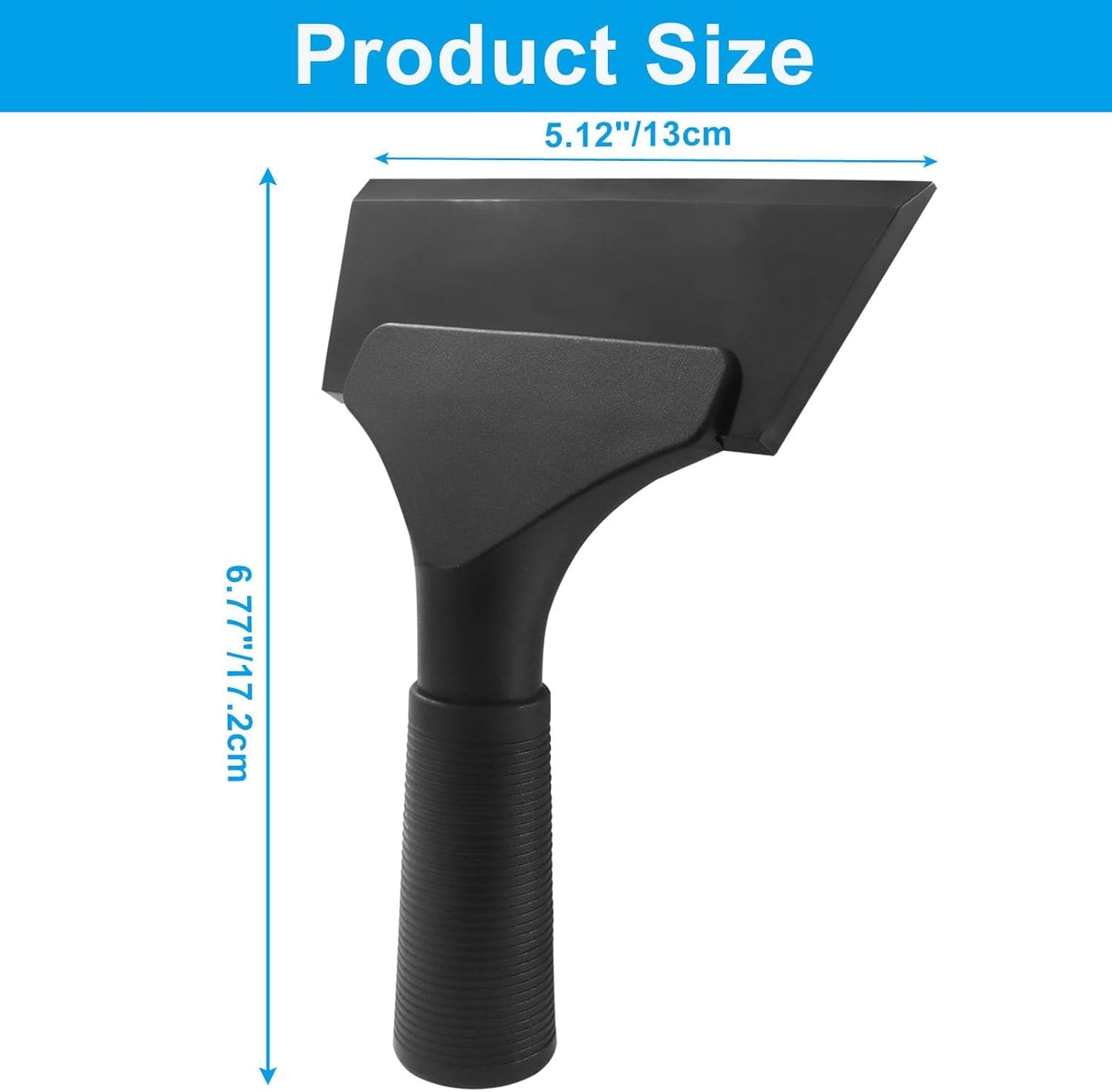 5 inch rubber window tint squeegee — view 4