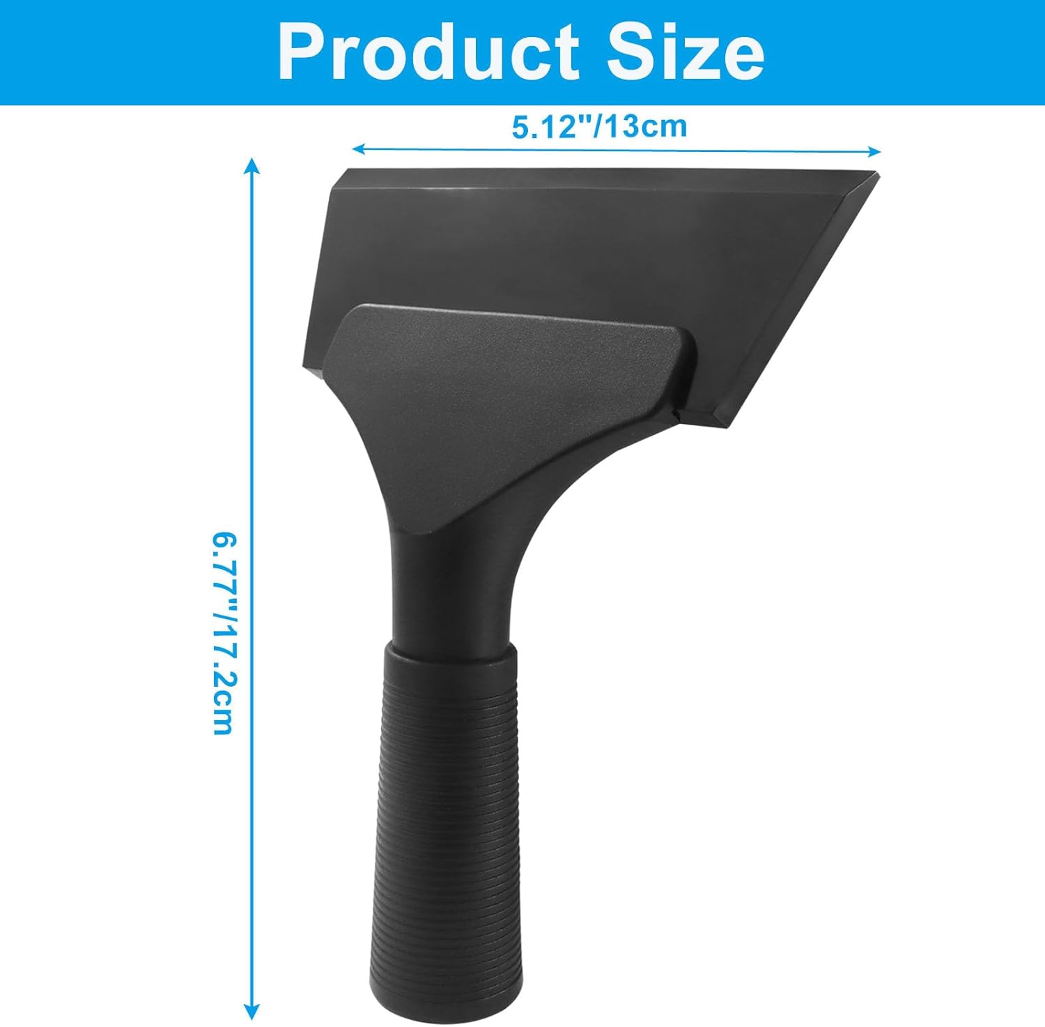 5 inch rubber window tint squeegee — view 4