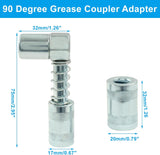 90 degree grease coupler adapter — view 4
