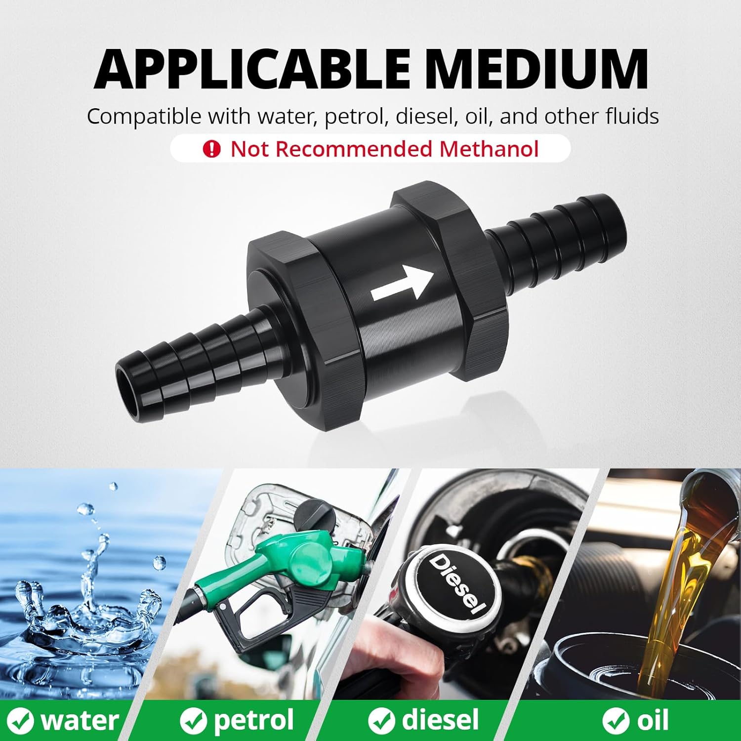 3/8 inch inline fuel check valve 2-pack — view 6
