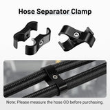 6AN fuel line separator clamp 4-pack — view 3