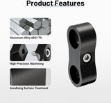 6AN fuel line separator clamp 4-pack — view 4