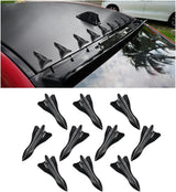 10 pcs car shark fin diffuser kit — view 2