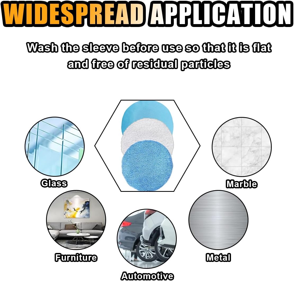 20 pcs 7-8 inch car polisher bonnets — view 7