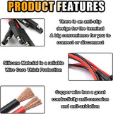 5 pcs 10 gauge 2-pin wire harness — view 4