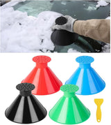 4 pcs cone-shaped car ice scrapers — view 2