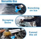 4 pcs cone-shaped car ice scrapers — view 6