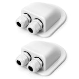 IP68 solar double cable entry gland — view 2