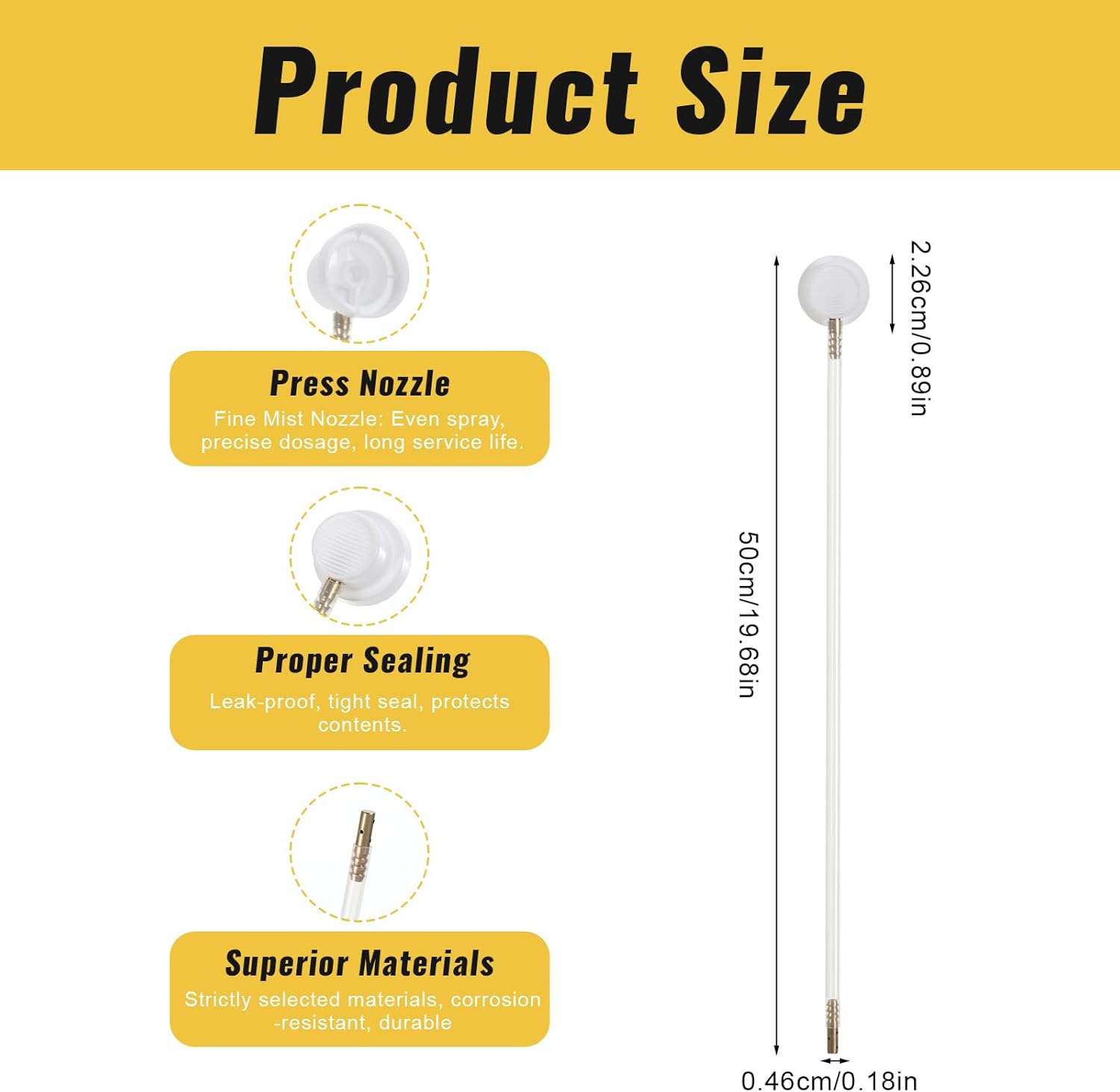 5 pcs spray can nozzle extension — view 3