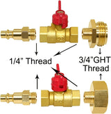 Brass Winterize Blowout Adapter Kit 1/4 — view 3