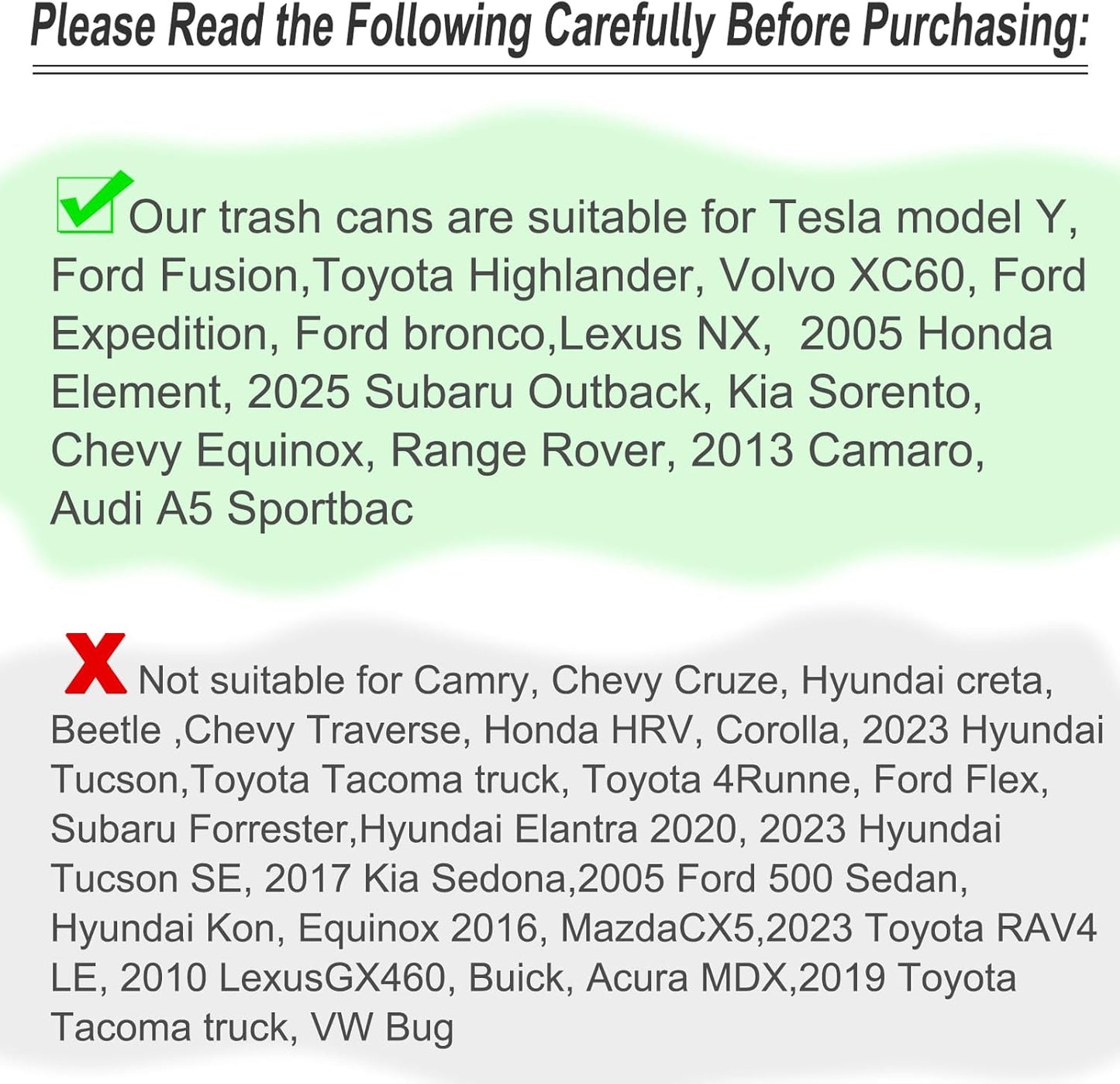 Car Trash Can with Lid, Mini — view 4