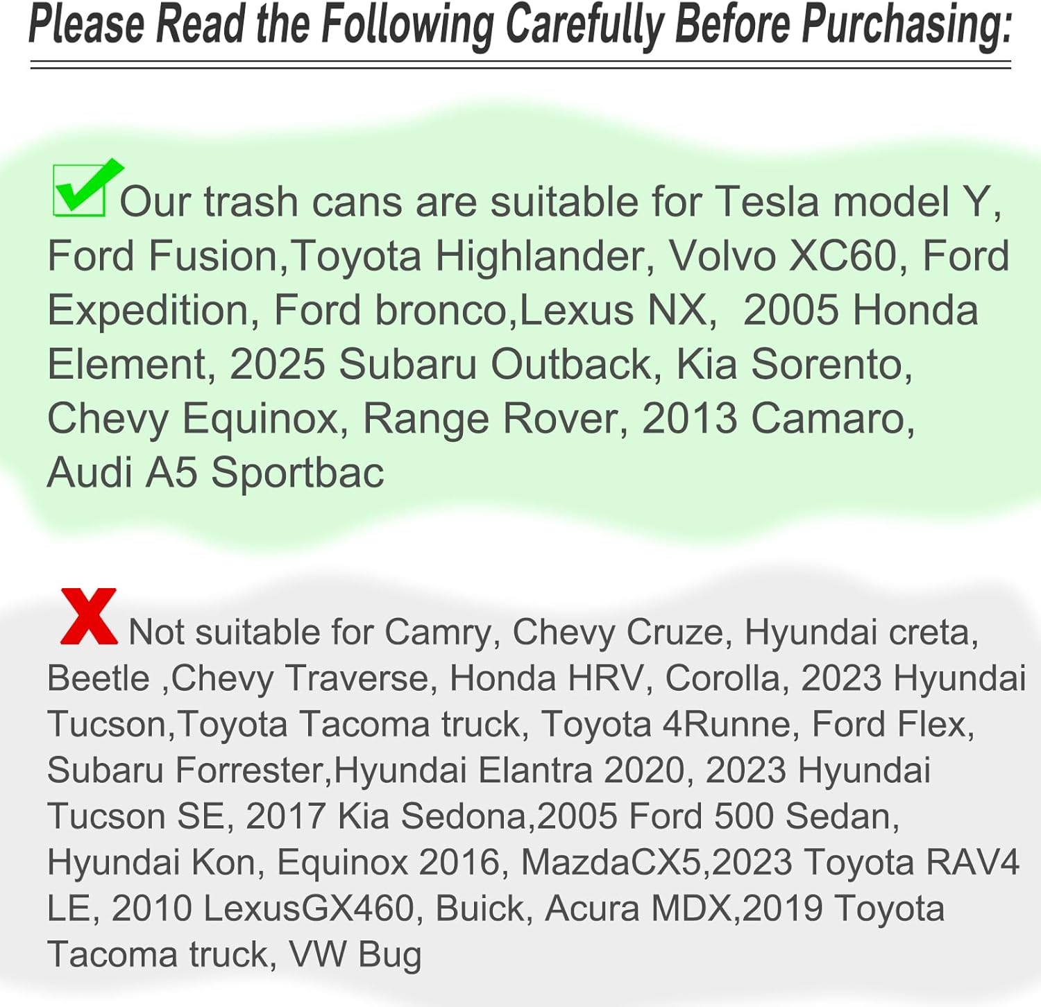 Car Trash Can with Lid, Mini — view 4