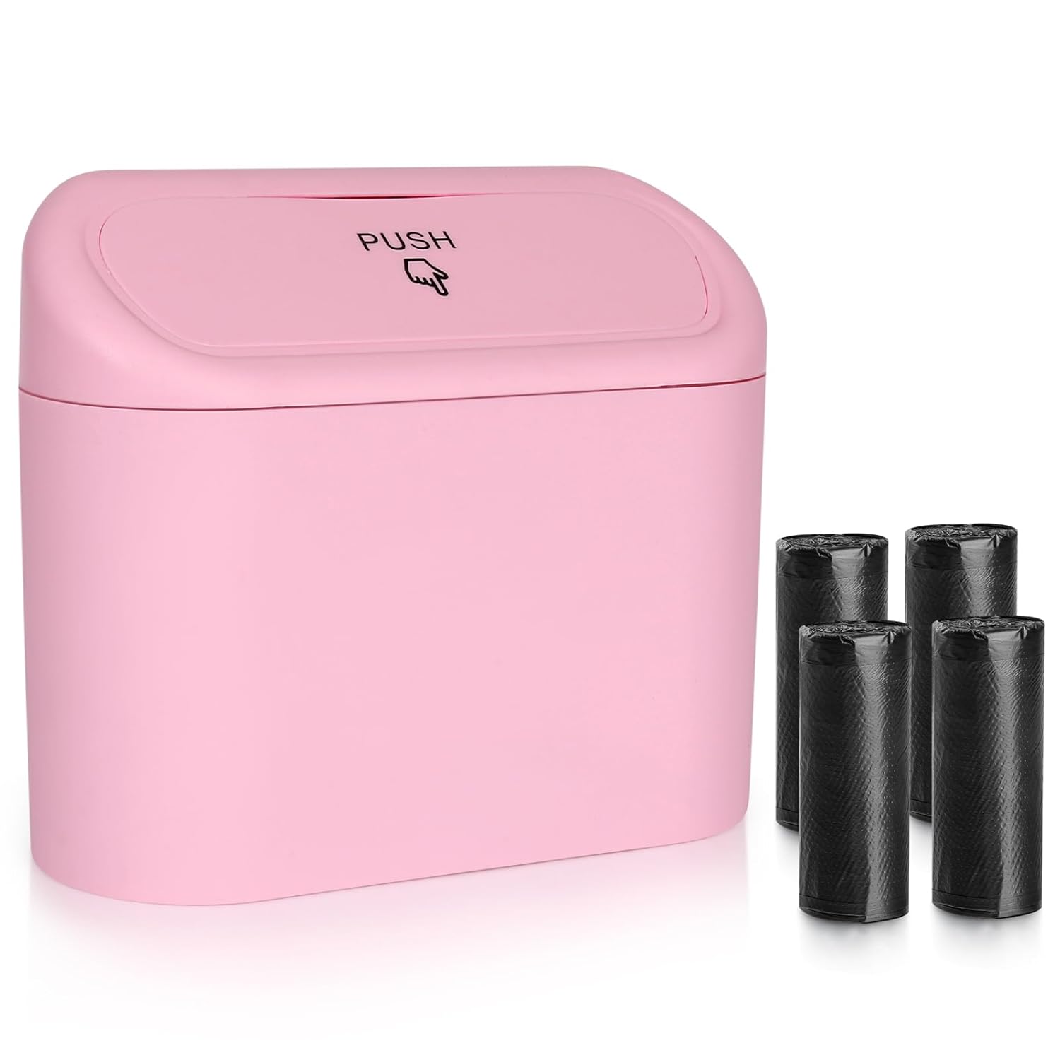 Car Trash Can with Lid, Leakproof — view 2