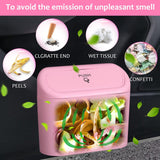 Car Trash Can with Lid, Leakproof — view 7