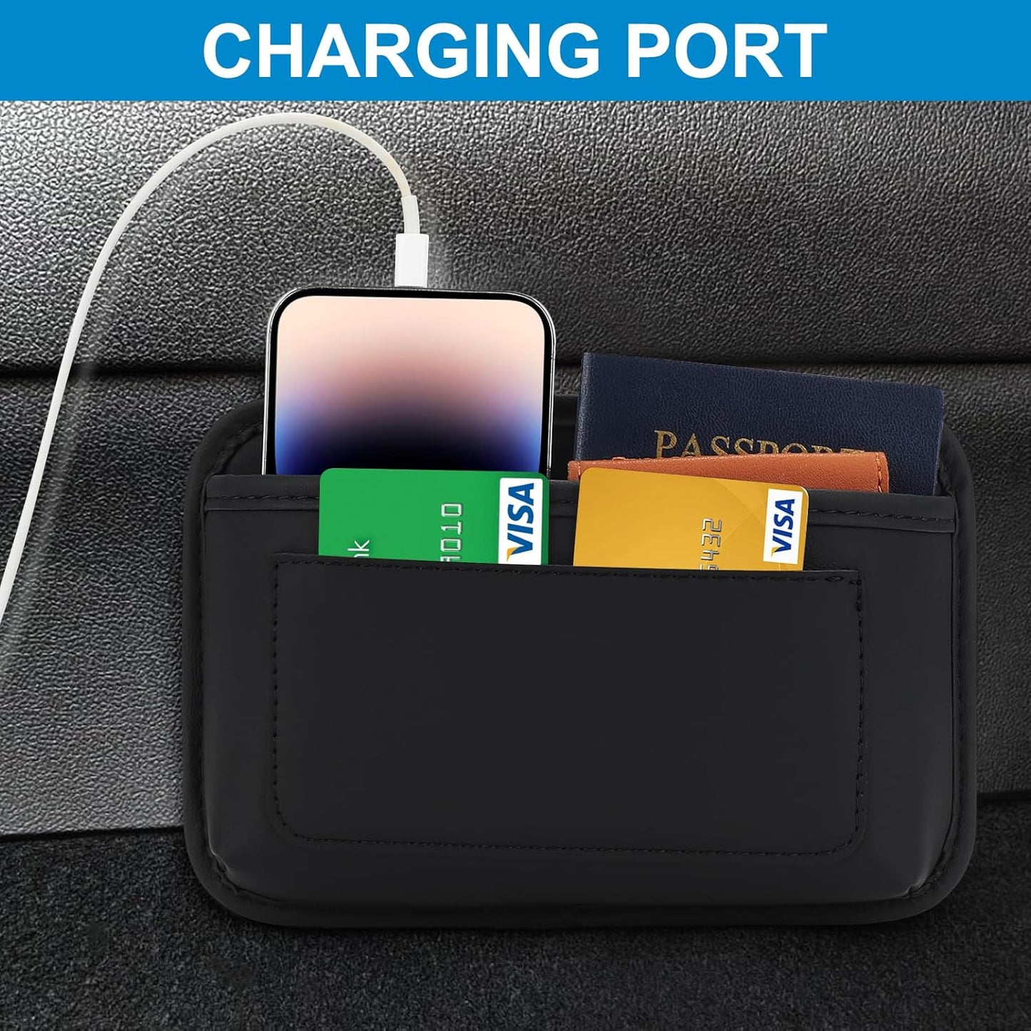 Universal Car Side Pocket Organizer, PU — view 5