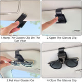 Sunglasses Holder for Car Sun Visor, — view 9
