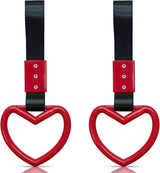 Heart-shaped JDM Tsurikawa rings — view 3