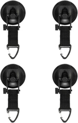 Adjustable strap hooks tarp tent 4 pack — view 2