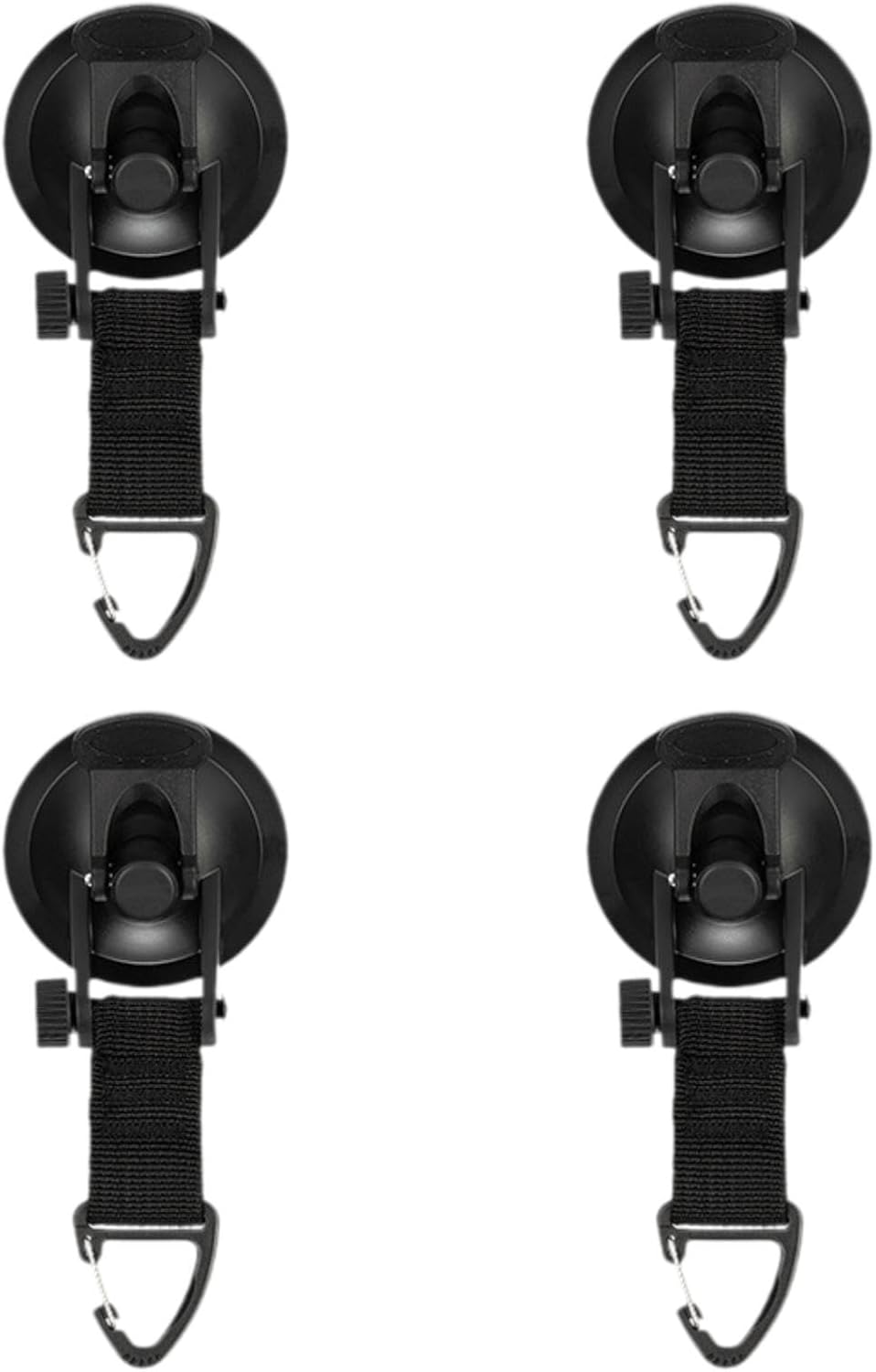 Adjustable strap hooks tarp tent 4 pack — view 2