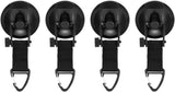 Adjustable strap hooks tarp tent 4 pack — view 7