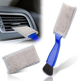 2-in-1 car interior cleaner brush — view 2