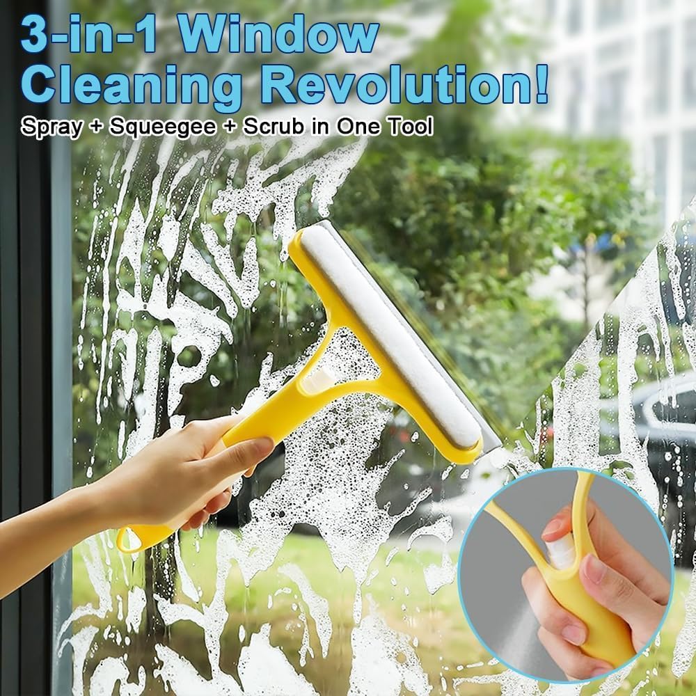 3-in-1 window wiper squeegee spray — view 5
