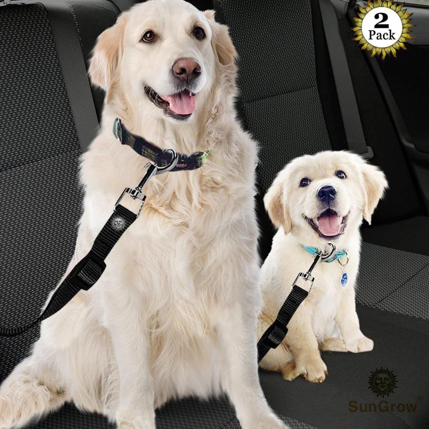 Adjustable nylon pet car harness — view 3