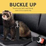 Adjustable nylon pet car harness — view 4