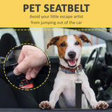 Adjustable nylon pet car harness — view 6