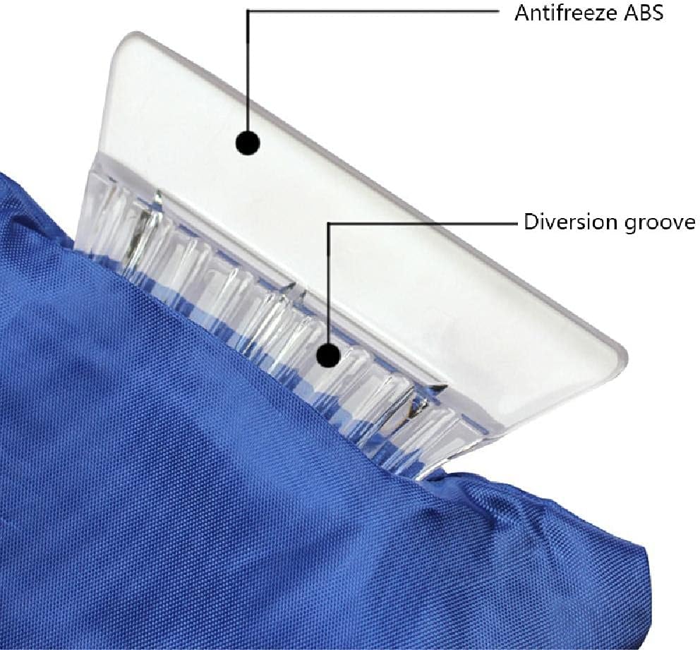 2-in-1 car ice scraper window cleaner set — view 5