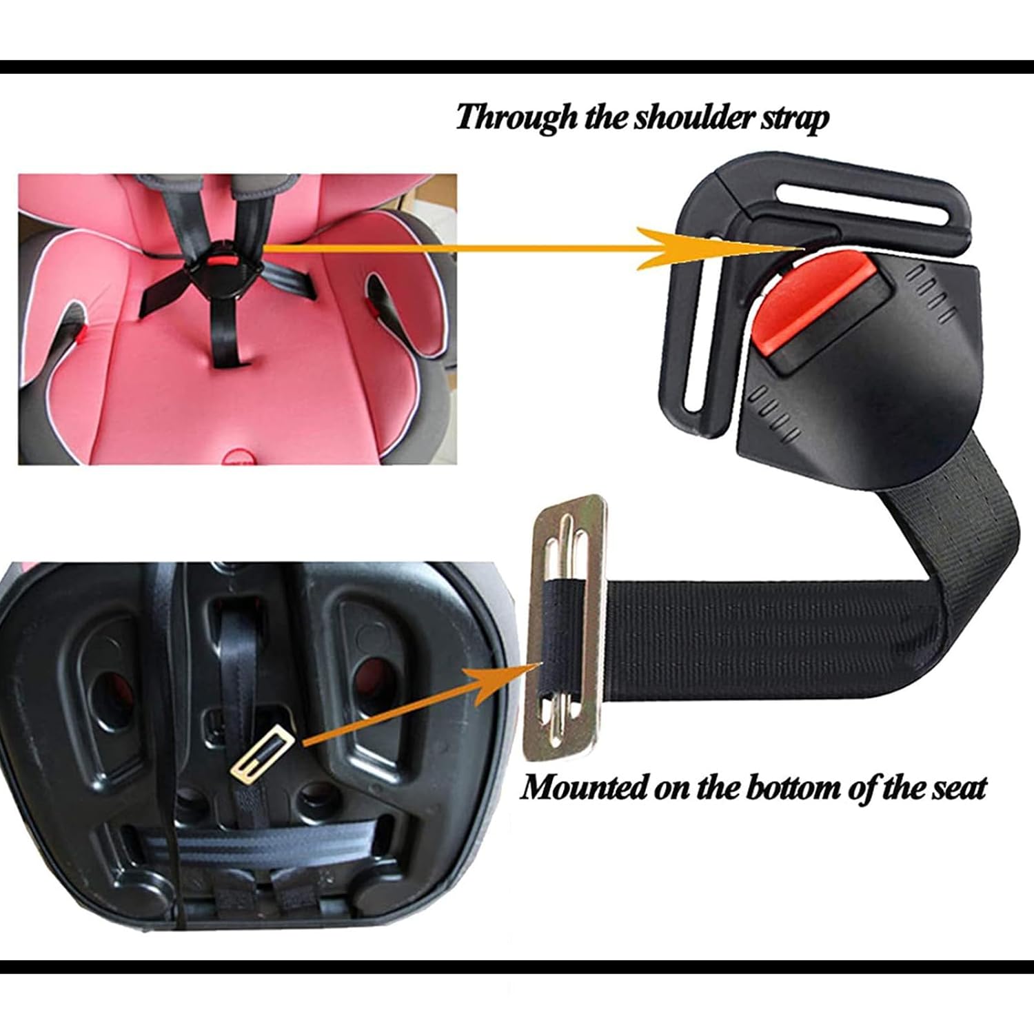 Universal Child Car Seat Safety Lock — view 4