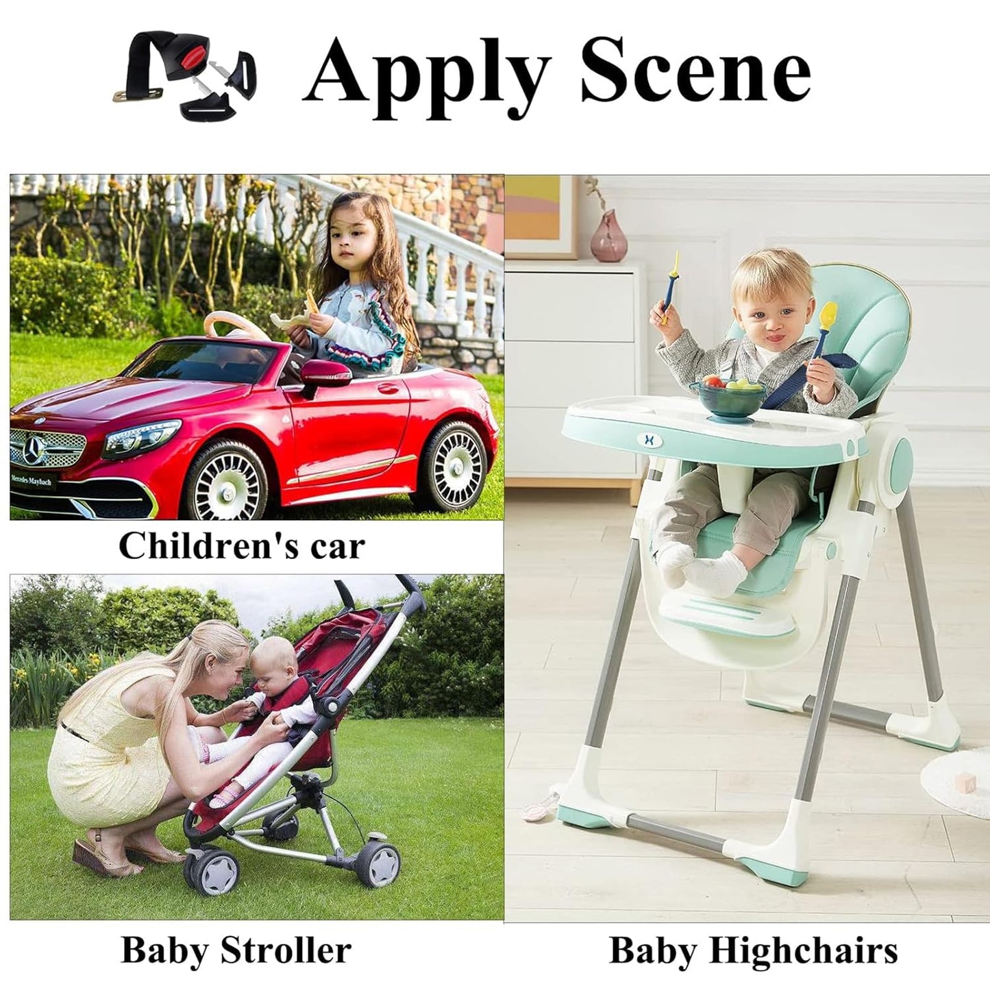 Universal Child Car Seat Safety Lock — view 6