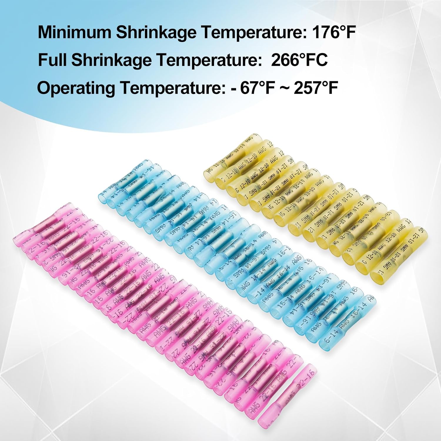 1500 PCS Heat Shrink Butt Connectors, — view 5
