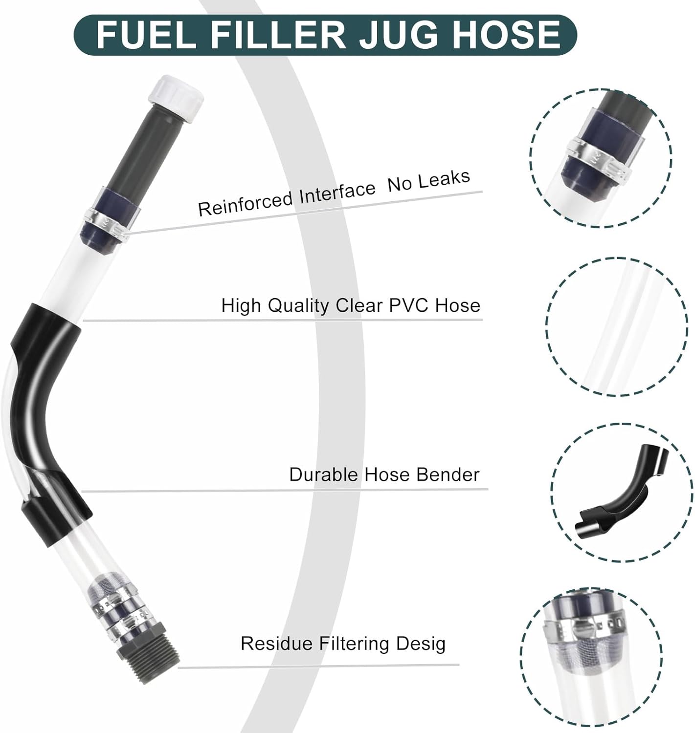 Gas Cans Racing Fuel Jug Hose — view 5