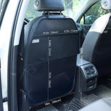 Car seat back kick mat — view 3