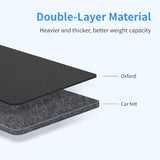 Car seat back kick mat — view 7