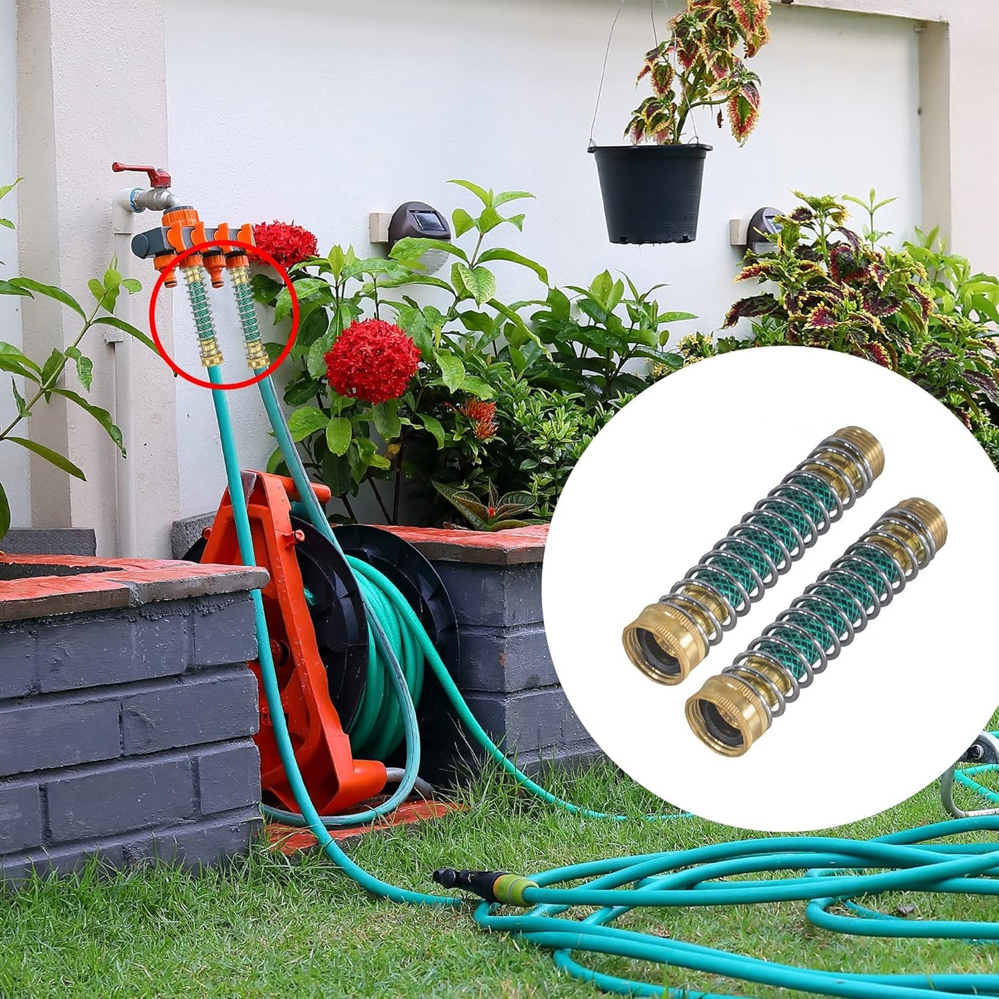Garden Hose Protector, Hose Extension Adapter — view 8