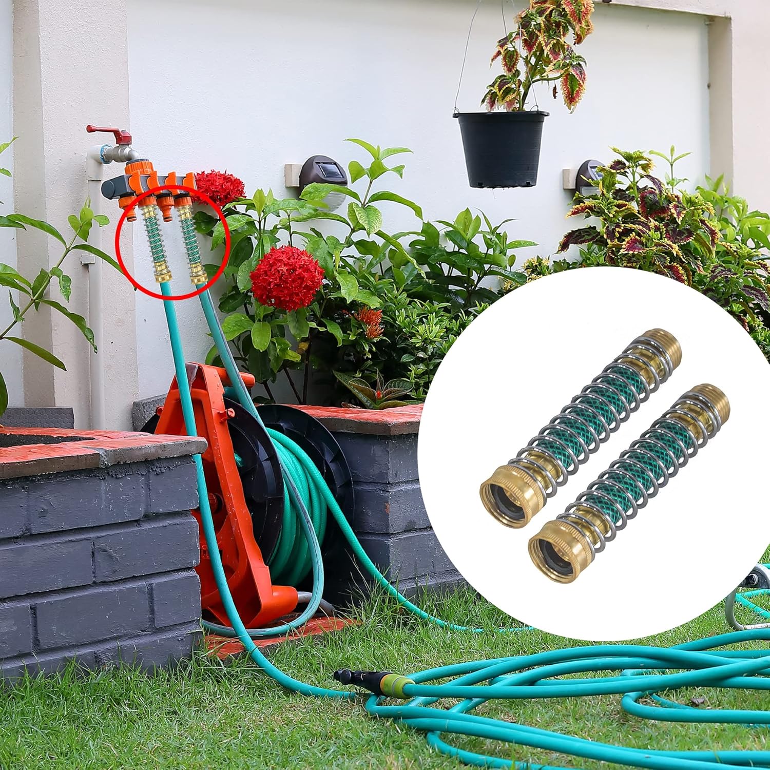 Garden Hose Protector, Hose Extension Adapter — view 8
