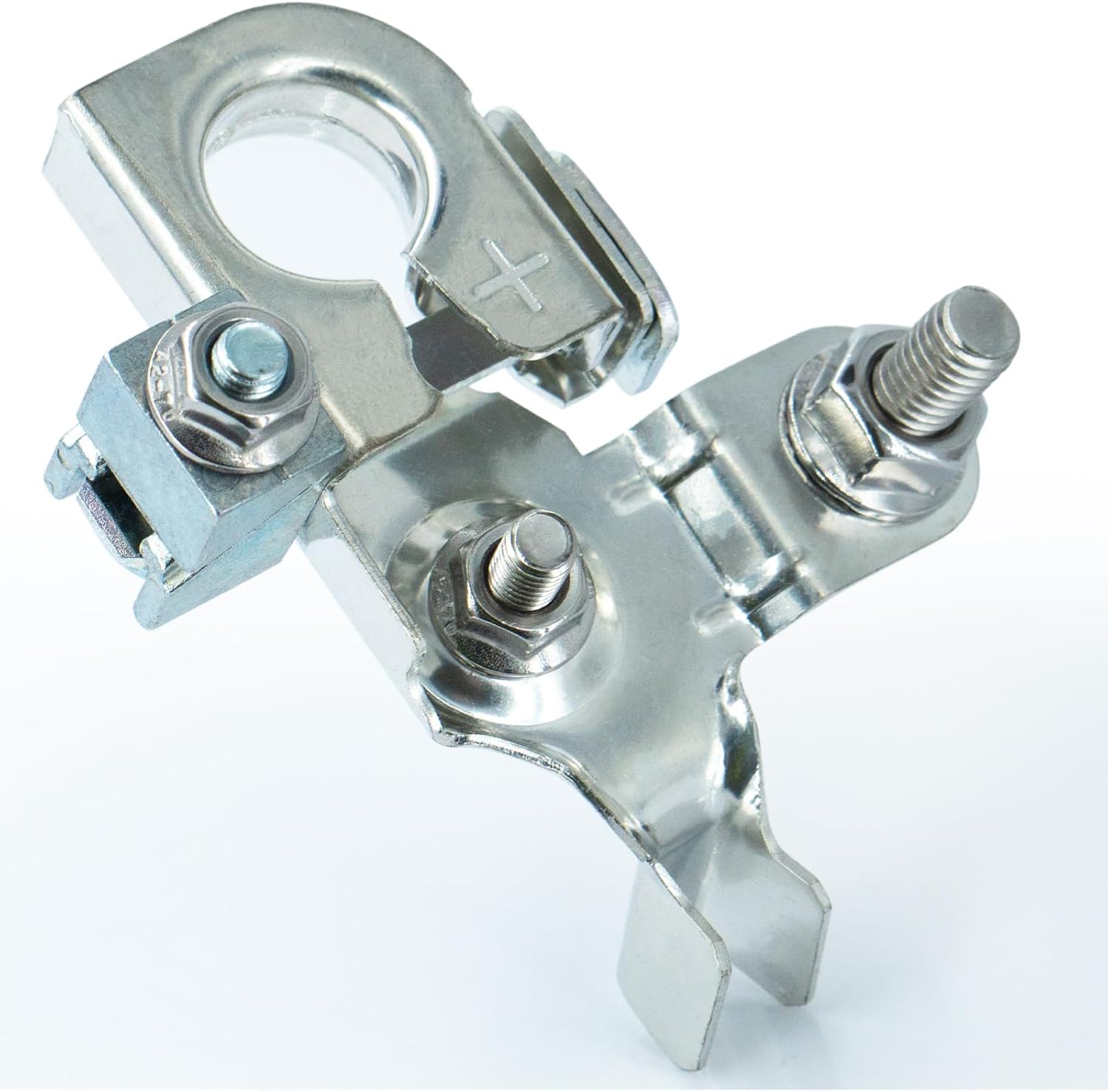 Positive battery terminal clamp for Ford — view 2