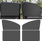 Car side window sun shades 4 piece — view 2