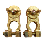 Brass battery terminal ends — view 2