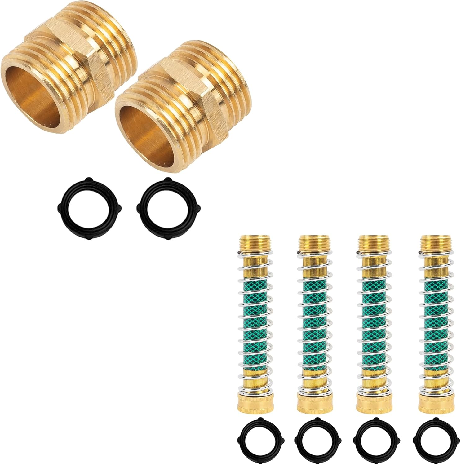 Garden Hose Adapter + Hose Protector — view 2