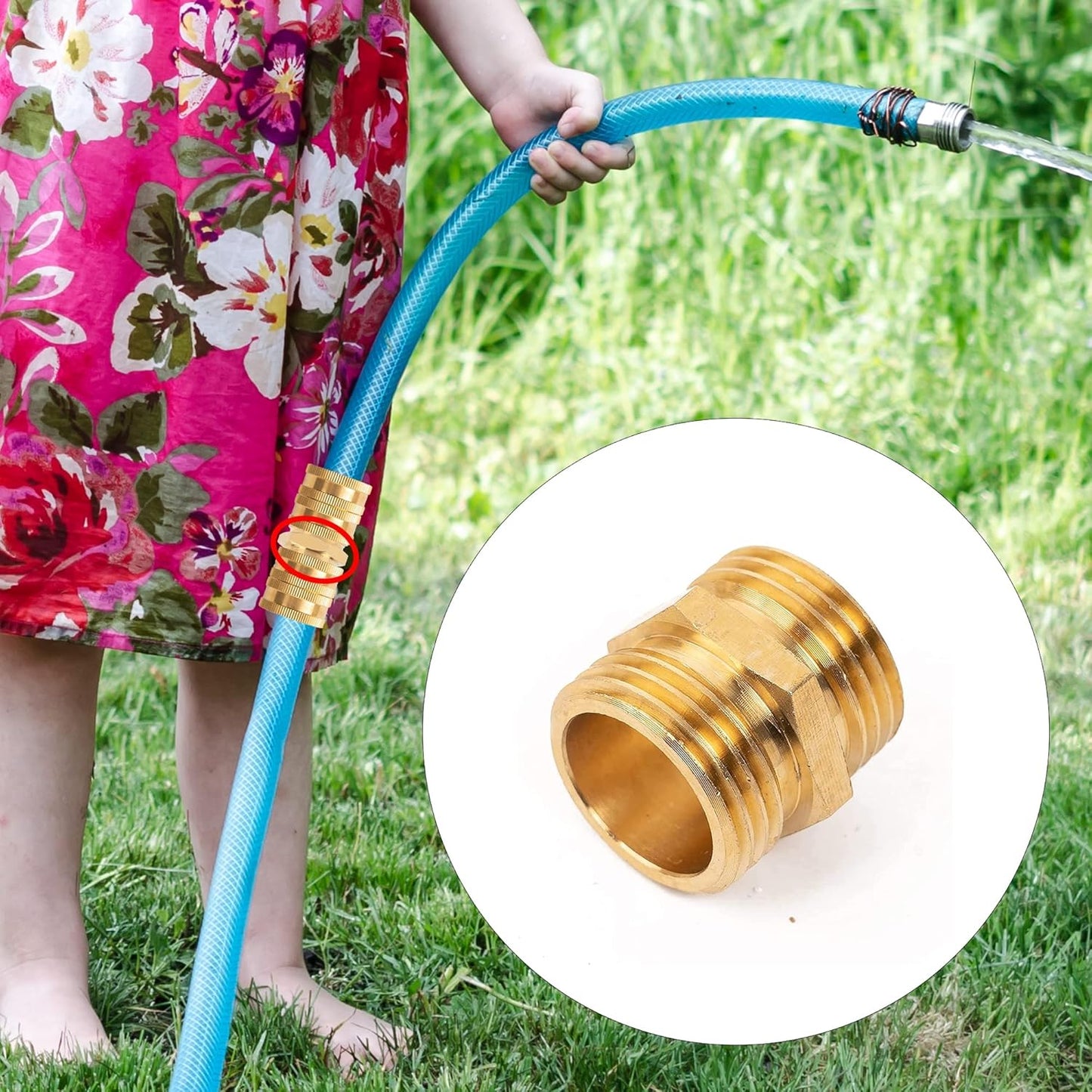 Garden Hose Adapter + Hose Protector — view 6