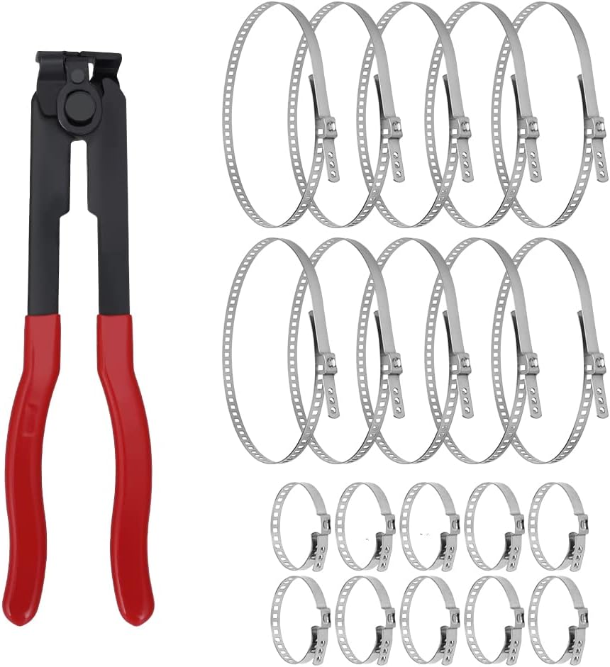 CV joint boot clamp pliers tool — view 2