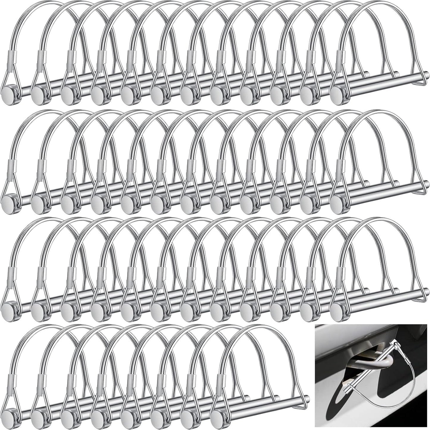 Trailer coupler pins 1/4 inch — view 2