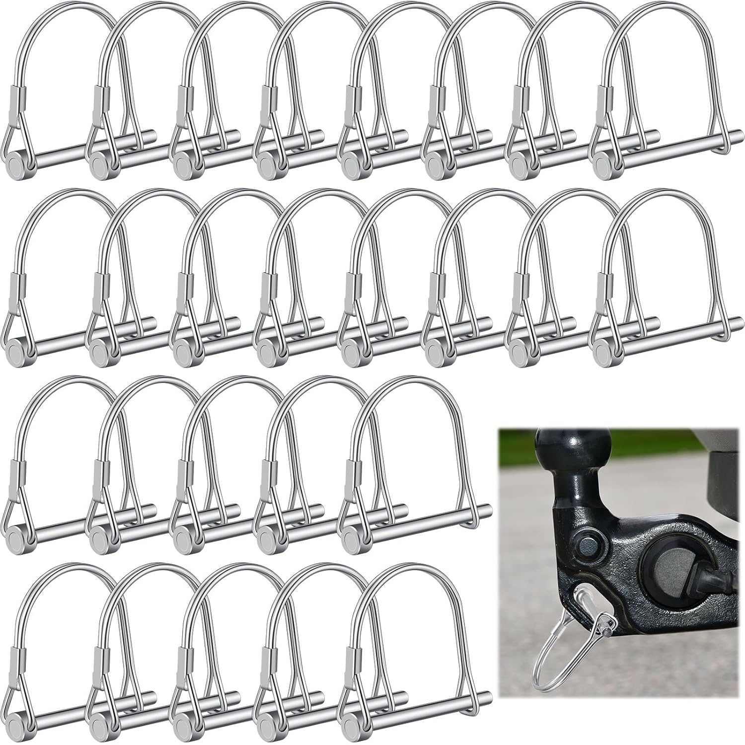 Trailer coupler pins 3/16 inch — view 2